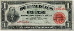 1 Peso PHILIPPINES  1918 P.060a TB