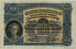 100 Francs SWITZERLAND  1940 P.35m F+
