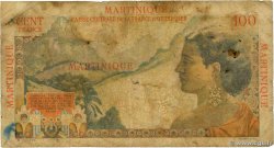 100 Francs La Bourdonnais MARTINIQUE  1946 P.31 B