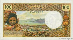 100 Francs TAHITI  1969 P.23 BB