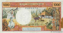 1000 Francs TAHITI  1977 P.27b BB