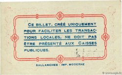 25 Centimes FRANCE regionalism and various Bonneville 1916 JP.74-13 XF+