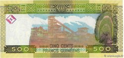 500 Francs Guinéens Petit numéro GUINEA  2006 P.39a ST