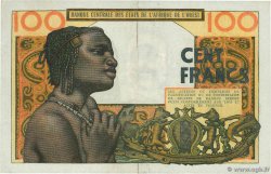 100 Francs WEST AFRIKANISCHE STAATEN  1966 P.101Ag fVZ