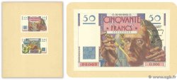 50 Francs LE VERRIER Épreuve FRANCE  1946 F.20.00E