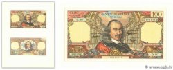 100 Nouveaux Francs CORNEILLE Non émis FRANKREICH  1964 F.65.00E var