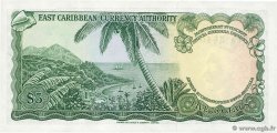 5 Dollars EAST CARIBBEAN STATES  1965 P.14k q.FDC