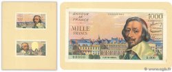 1000 Francs RICHELIEU Épreuve FRANKREICH  1953 F.42.00E