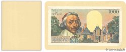 1000 Francs RICHELIEU Épreuve FRANKREICH  1953 F.42.00E fST