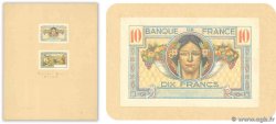 10 Francs DÉMÉTER Non émis FRANKREICH  1942 NE.1942 ST