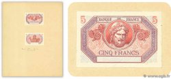 5 Francs ZEUS Non émis FRANKREICH  1944 NE.1944