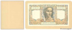 1000 Francs MINERVE ET HERCULE Épreuve FRANKREICH  1944 F.41.00E var fST