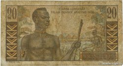 20 Francs Émile Gentil FRENCH EQUATORIAL AFRICA  1946 P.22 G