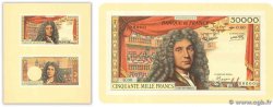 50000 Francs MOLIÈRE type 1958 Non émis FRANCIA  1958 NE.1958 FDC