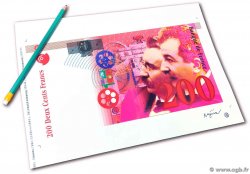 200 Francs FRÈRES LUMIÈRE Épreuve FRANCIA  1994 NE.1994 FDC