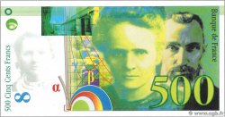 500 Francs CURIE Essai FRANCE  1991 NE.1991 NEUF