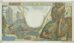 500 Francs / Piastres COLBERT type 1943 Trésor Non émis FRANCIA  1954 NE.1954 AU