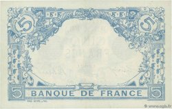 5 Francs BLEU FRANKREICH  1917 F.02.47 VZ