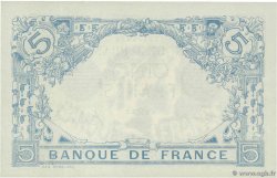 5 Francs BLEU Numéro spécial FRANCIA  1915 F.02.29 SC+