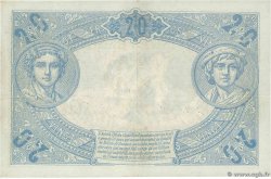 20 Francs BLEU FRANKREICH  1912 F.10.02 fVZ