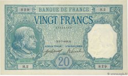 20 Francs BAYARD FRANCIA  1916 F.11.01 EBC