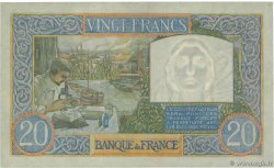 20 Francs TRAVAIL ET SCIENCE FRANKREICH  1941 F.12.20 fST