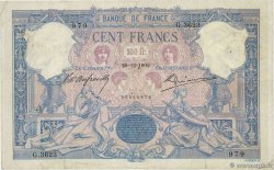 100 Francs BLEU ET ROSE FRANCE  1902 F.21.16 B+