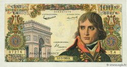 100 Nouveaux Francs BONAPARTE FRANKREICH  1959 F.59.01 VZ