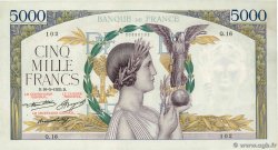 5000 Francs VICTOIRE FRANCE  1935 F.44.02 TTB