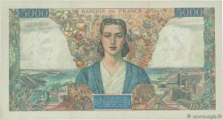 5000 Francs EMPIRE FRANÇAIS FRANCIA  1945 F.47.43 EBC