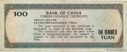 100 Yuan CHINA  1979 P.FX7 F+