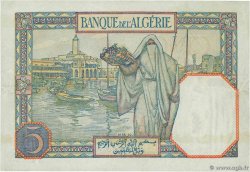 5 Francs ALGERIA  1941 P.077b VF