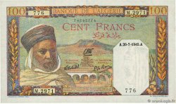 100 Francs ALGERIEN  1945 P.088 fVZ