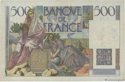 500 Francs CHATEAUBRIAND FRANCE  1946 F.34.05 VF