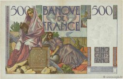 500 Francs CHATEAUBRIAND FRANKREICH  1953 F.34.11 VZ