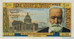 5 Nouveaux Francs VICTOR HUGO FRANCIA  1965 F.56.19