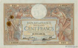 100 Francs LUC OLIVIER MERSON type modifié FRANCE  1939 F.25.44 VF