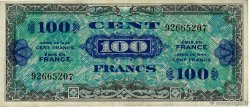 100 Francs DRAPEAU FRANCIA  1944 VF.20.01