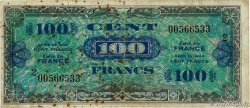 100 Francs DRAPEAU FRANCE  1944 VF.20.02 F+