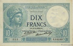 10 Francs MINERVE FRANKREICH  1932 F.06.16