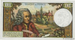 10 Francs VOLTAIRE FRANCE  1972 F.62.54 XF-