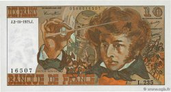 10 Francs BERLIOZ FRANKREICH  1975 F.63.13