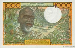 1000 Francs ESTADOS DEL OESTE AFRICANO  1966 P.103Ak FDC