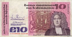 10 Pounds IRELAND REPUBLIC  1990 P.072c F