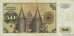 50 Deutsche Mark GERMAN FEDERAL REPUBLIC  1970 P.33a BC