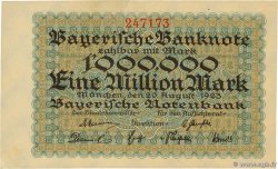 1 Million Mark ALLEMAGNE Munich 1923 PS.0931 SPL+