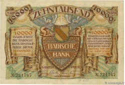 10000 Marks ALLEMAGNE Mannheim 1923 PS.0910 TTB+