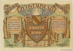 10000 Marks GERMANY Mannheim 1923 PS.0910 XF