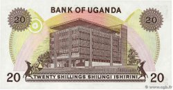 20 Shillings UGANDA  1973 P.07c SC+