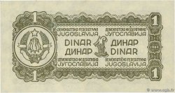 1 Dinar YUGOSLAVIA  1944 P.048a AU+